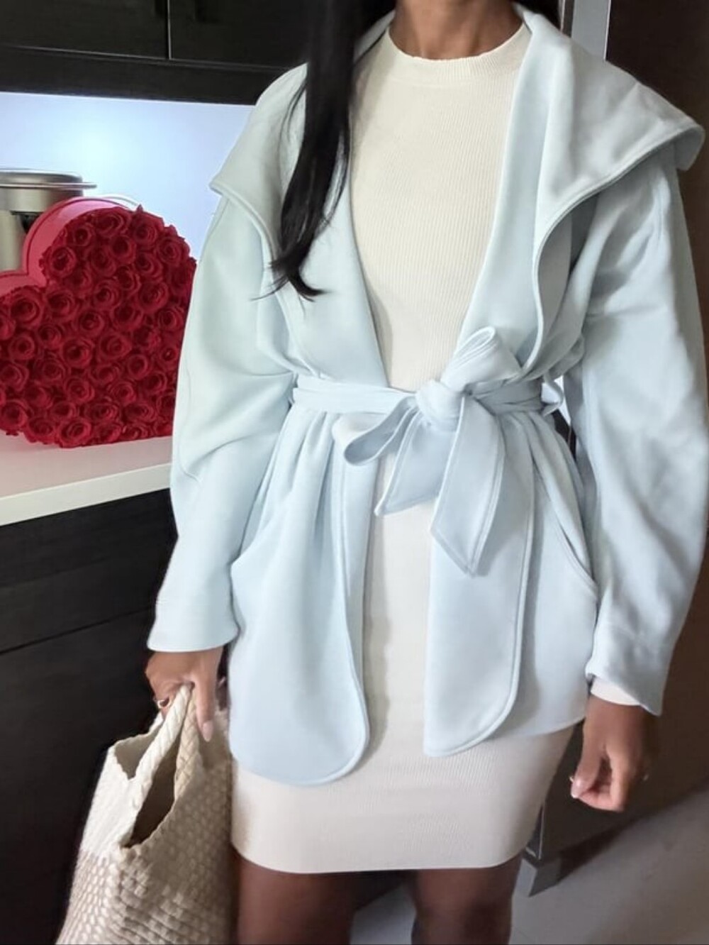 🆕️ Lululemon Softstreme Belted Wrap in Powder Blue
